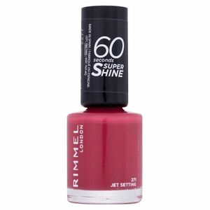 RIMMEL LONDON 60 Seconds Lak na nehty Super Shine 271 Jet Setting 8 ml obraz