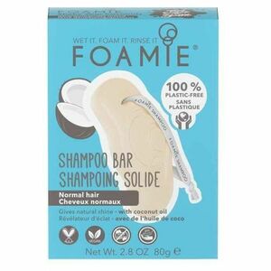 FOAMIE Tuhý šampon pro normální vlasy Shake Your Coconuts 80 g obraz