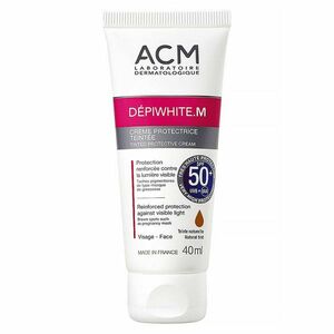 ACM Dépiwhite M Tónovaný ochranný krém SPF 50+ 40 ml obraz