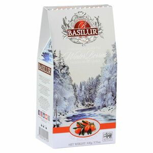 BASILUR Winter berries černý sypaný čaj s příchutí rakytníku 100 g obraz