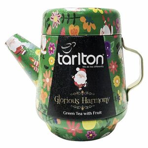 TARLTON Tea pot Glorious harmony zelený sypaný čaj v plechové konvici 100 g obraz