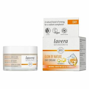 LAVERA Denní krém Glow by Nature s Q10 a Vit C 50 ml obraz