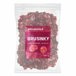 ALLNATURE Brusinka sušená 500 g obraz