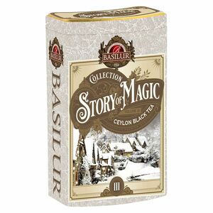 BASILUR Story of magic volume III černý sypaný čaj v plechu 85 g obraz