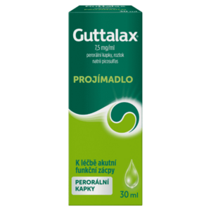 GUTTALAX 7.5mg/ml Projímadlo kapky, roztok 30 ml obraz