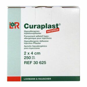 LOHMANN RAUSCHER Náplast poinjekční Curaplast sensitiv 2x4cm 250ks obraz