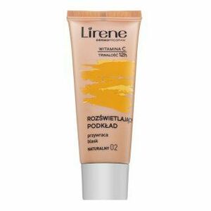 Lirene Brightening Fluid with Vitamin C 02 Natural fluidní make-up pro sjednocení barevného tónu pleti 30 ml obraz