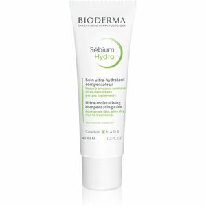 Bioderma Sébium Hydra hydratační krém pro pleť vysušenou a podrážděnou léčbou akné 40 ml obraz