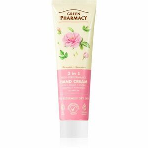 Green Pharmacy Rose Hand Cream výživný a hydratační krém na ruce a nehty 100 ml obraz