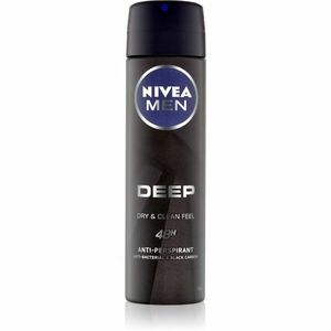 Nivea Men Deep antiperspirant ve spreji pro muže 150 ml obraz