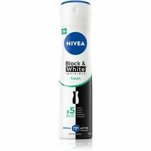 Nivea Invisible Black & White Fresh antiperspirant ve spreji pro ženy 150 ml obraz