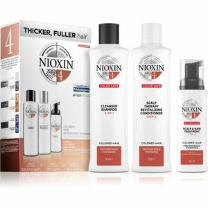 Nioxin System 4 Color Safe dárková sada pro barvené vlasy 3 ks obraz