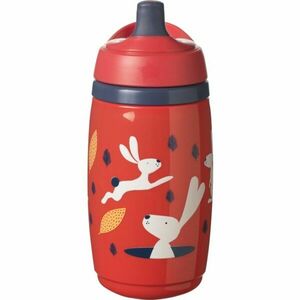 Tommee Tippee Superstar Sport 12m+ hrnek pro děti Red 266 ml obraz