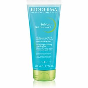 Bioderma Sébium Gel Moussant čisticí gel pro mastnou a smíšenou pleť 200 ml obraz