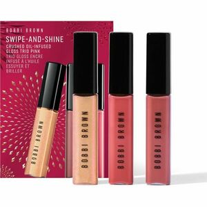 Bobbi Brown Holiday Swipe-and-Shine Crushed Oil-Infused Gloss Trio sada hydratačních lesků na rty obraz