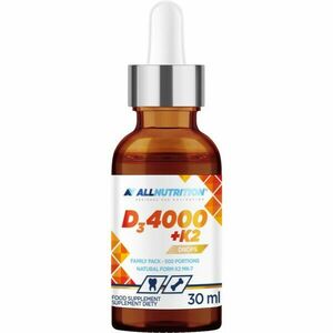 Allnutrition D3 4000 + K2 Drops kapky pro podporu imunitního systému a normální stav zubů 30 ml obraz