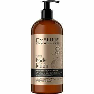 Eveline Cosmetics Organic Gold regenerační tělový balzám s kokosovým olejem 500 ml obraz