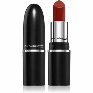 MAC Cosmetics MACximal Sleek Satin Lipstick Mini saténová rtěnka pro dokonalý vzhled odstín DUBONNET 1, 8 g obraz