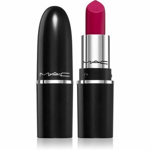 MAC Cosmetics MACximal Sleek Satin Lipstick Mini saténová rtěnka pro dokonalý vzhled odstín REBEL 1.5 g obraz