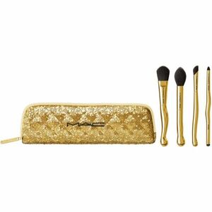 MAC Cosmetics Holiday Golden Touch Mini Brush Kit dárková sada (se štětcem) obraz