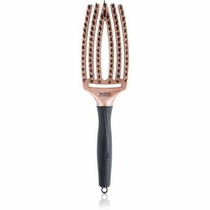 Olivia Garden Fingerbrush Trinity plochý kartáč Rose Gold 1 ks obraz