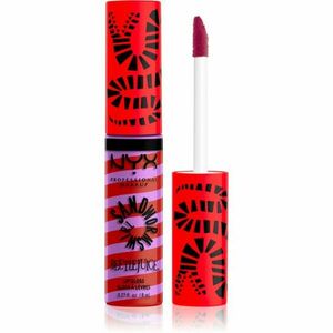 NYX Professional Makeup Beetlejuice Sandworm Swirl zářivý lesk na rty odstín 03 Red 8 ml obraz