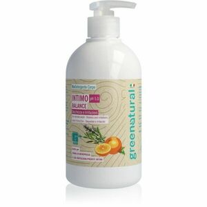 Greenatural Intimate Wash Gel Balance Orange pH 5, 0 BIO gel pro intimní hygienu 500 ml obraz