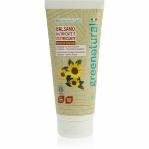 Greenatural Hair Conditioner Sunflower & Shea Butter vyživující kondicionér na vlasy s bambuckým máslem 200 ml obraz