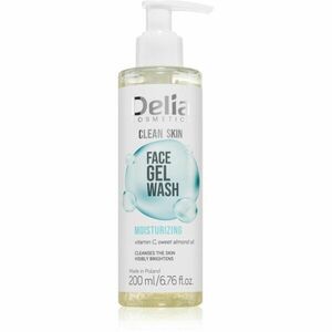 Delia Cosmetics Clean Skin hydratační čisticí gel na obličej 200 ml obraz