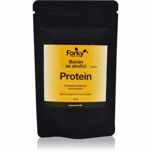 Forky’s Protein rostlinný protein příchuť Banana with Cinnamon 30 g obraz