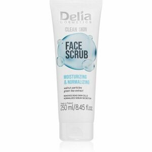 Delia Cosmetics Clean Skin hydratační pleťový peeling 250 ml obraz