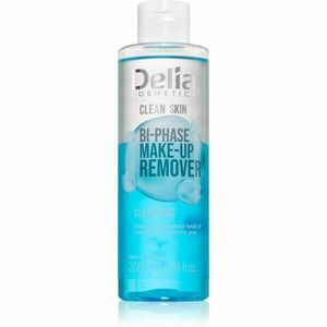 Delia Cosmetics Clean Skin dvoufázový odličovač na obličej a oční okolí 200 ml obraz