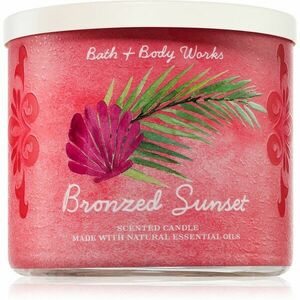 Bath & Body Works Bronzed Sunset vonná svíčka 441 g obraz