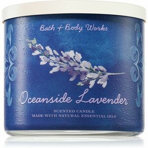 Bath & Body Works Oceanside Lavender vonná svíčka 411 g obraz