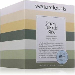 Waterclouds Snow Bleach Blue zesvětlující pudr na vlasy 500 g obraz