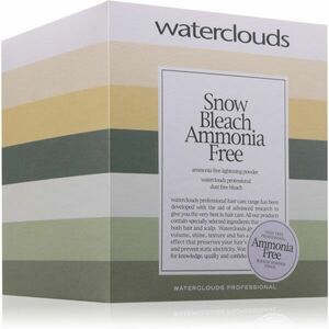 Waterclouds Snow Bleach Ammonia Free zesvětlující pudr na vlasy 500 g obraz