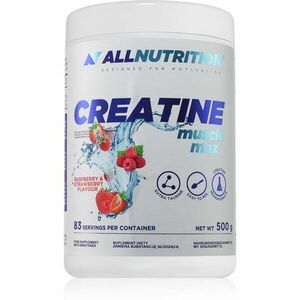 Allnutrition Creatine Muscle Max podpora sportovního výkonu příchuť Rasberry & Strawberry 500 g obraz