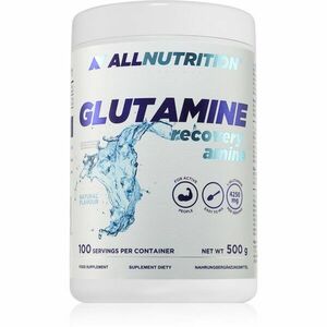 Allnutrition Glutamine Recovery Amino regenerace a růst svalů příchuť Natural 500 g obraz