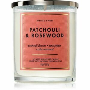 Bath & Body Works Patchouli & Rosewood vonná svíčka 227 g obraz