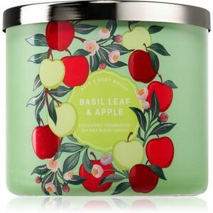 Bath & Body Works Basil Leaf & Apple vonná svíčka 411 g obraz