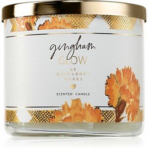 Bath & Body Works Gingham Glow vonná svíčka 411 g obraz