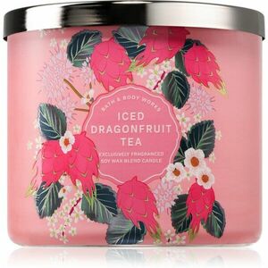 Bath & Body Works Iced Dragonfruit Tea vonná svíčka 411 g obraz