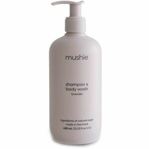 Mushie Organic Baby sprchový gel a šampon 2 v 1 pro děti Lavender 400 ml obraz