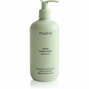 Mushie Organic Baby tělové mléko pro děti Green Lemon 400 ml obraz