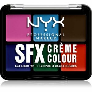 NYX Professional Makeup Halloween SFX Paints multifunkční paleta na tělo a obličej odstín 02 Secondary 6 g obraz