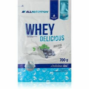 Allnutrition Whey Delicious syrovátkový protein příchuť Blueberry 700 g obraz