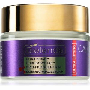 Bielenda Calcium + Q10 Ultra rich rebuilding cream anti-wrinkle concentrate for the night regenerační protivráskový krém na noc 50 ml obraz