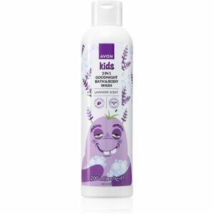 Avon Kids Lavender koupelový přípravek 2 v 1 200 ml obraz