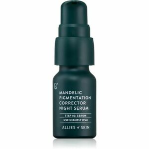 Allies of Skin Mandelic noční sérum pro sjednocení barevného tónu pleti 8 ml obraz