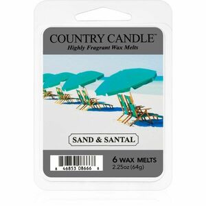 Country Candle Sand & Santal vosk do aromalampy 64 g obraz